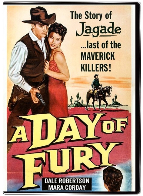 A Day of Fury 1956 DVD - Dale Robertson, Jock Mahoney, Mara