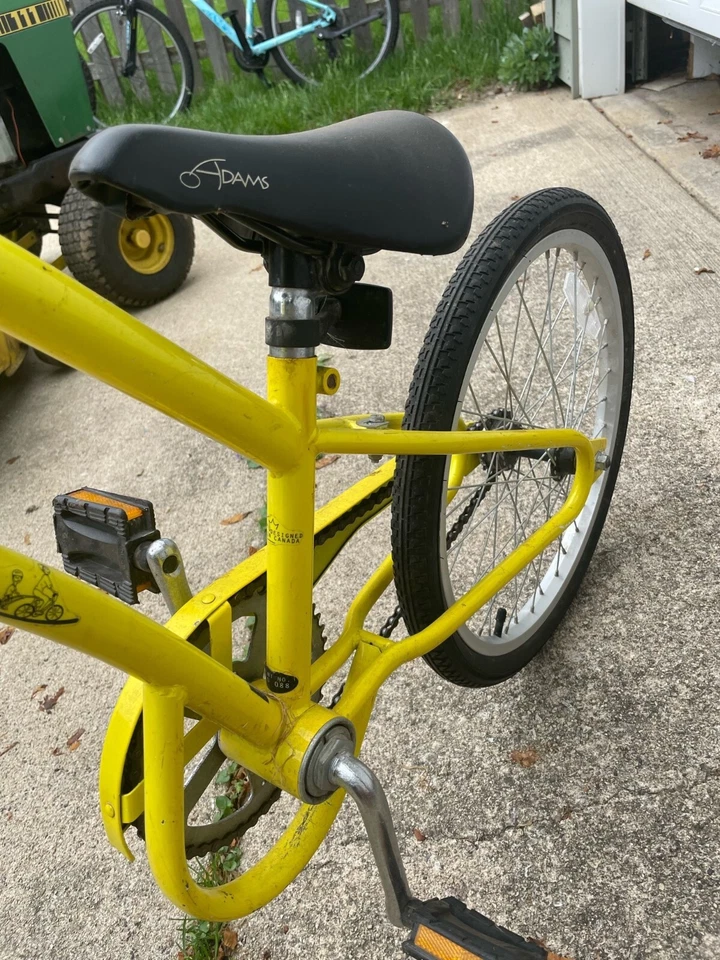 Remolque Adams Trail A Bike One Child amarillo Foto 3 de 4