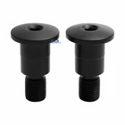 2 x CNC Motorcycle End Mirror Adapter Yamaha MT125 MT07 MT09 MT10 XSR700 XSR900