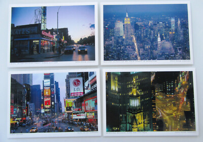 4 x NEW YORK CITY Manhattan Ansichtskarten Amerika Postkarten USA Postcards Lot