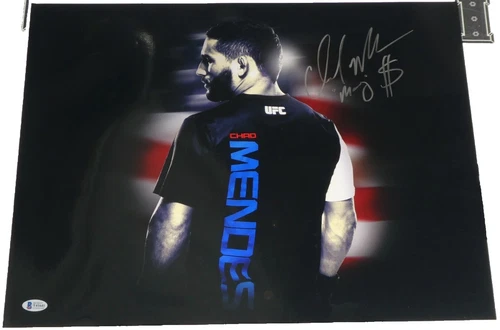 Chad Mendes MMA Original Autographed Items