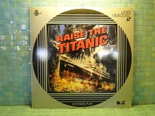 Raise The Titanic Extended Play 2 Disc Set Laserdisc -EXTRA LDs SHIP FREE