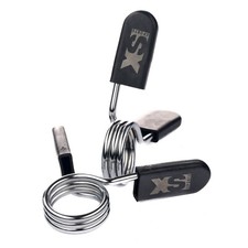 2 x 1" SPRING CLAMP COLLAR CLIPS FOR WEIGHT BAR DUMBBELLS GYM FITNESS EQUIPMENT