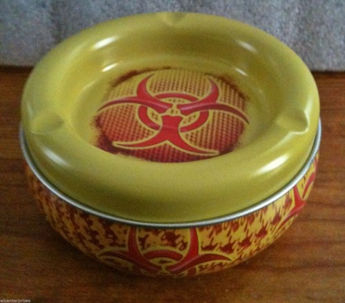 one Kingstar Ashtray Tin 3 1/2" Stash Ashtray ,any Random one - Picture 8 of 12