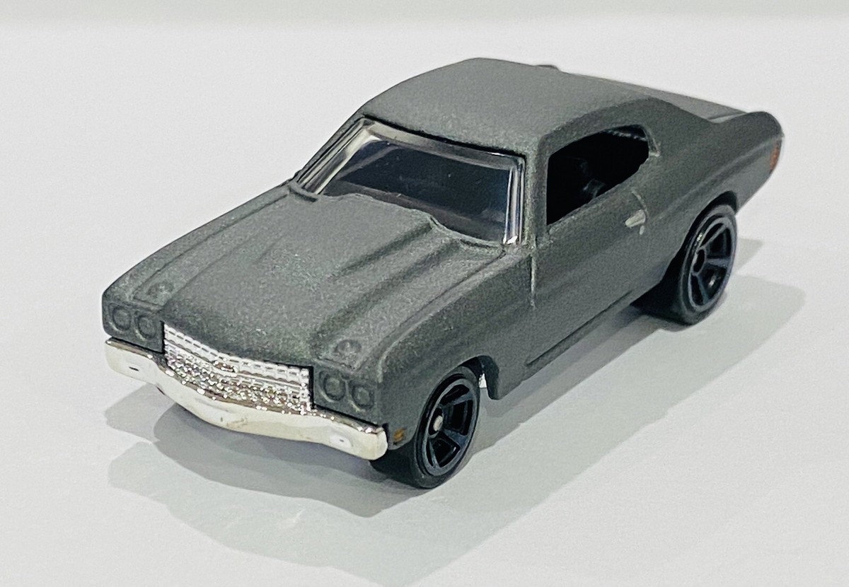 Hot Wheels '70 chevelle SS fast & furious 'Loose' grey | eBay