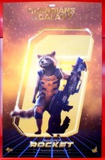 MARVEL HOT TOYS GUARDIANS OF THE GALAXY ROCKET 1 6 MMS252 Used  Japan