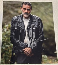 Foto autografiada 8x10 firmada por Jeffrey Dean Morgan Negan Walking Dead