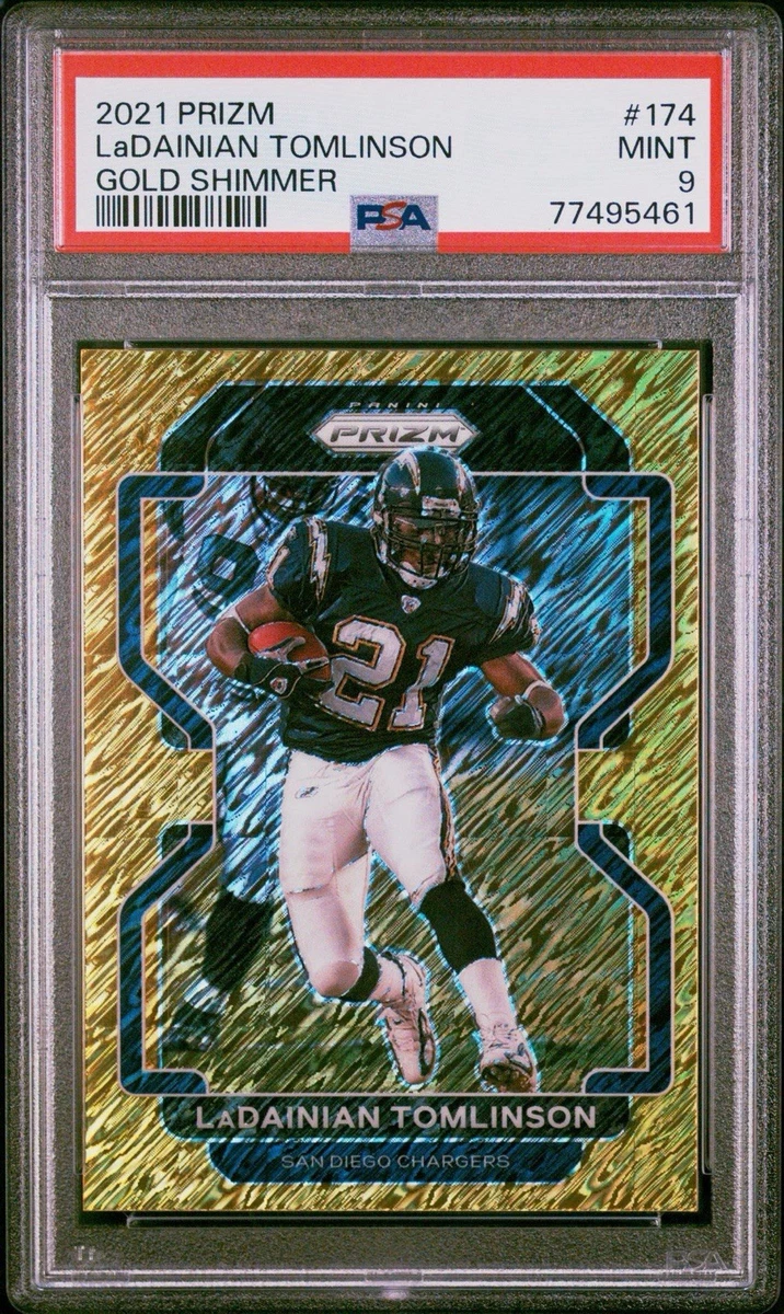 LaDainian Tomlinson Football Grade 10 Sports Trading Cards for