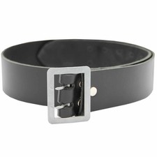 Lederkoppel Doppeldorn Gürtel Ledergürtel 45mm Koppel 2 Dornen Feuerwehr Polizei