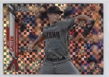 2020 Topps Chrome X-Fractor Zac Gallen #132 Rookie RC 0rd2