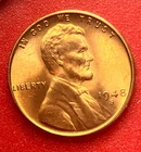 1948-S Lincoln Wheat Cent Penny GEM RED BU From an Original Bank Roll