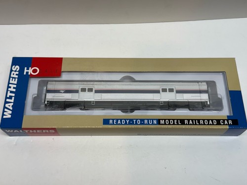 Ho Scale Walthers Amtrak Phase IVB VI 73' Budd Baggage Car 1200 Series Pass Car