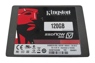 KINGSTON 120GB SSD SATA SSDNOW 300 SV300S37A/120G S/N: 50026B72340639BE #NFP3125