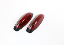 2 x Aspöck Flexipoint II Begrenzungsleuchte rot/weiß seitliche BG-Leuchte 12 V