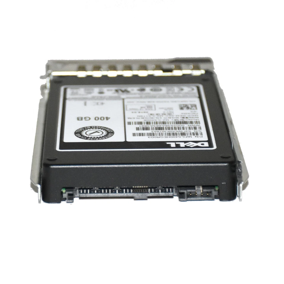 Dell PowerEdge G14-G17 MZ-ILS400B MFC6G 400GB SAS 12Gbps MU HS 2.5" SSD w/ Tray - Image 3 of 4
