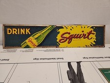Original 1941 Embossed Squirt Cola Advertisin...
