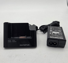 Olympus CR21 USB Charging Cradle Docking  w/ A517 Power Supply Voice Recorder