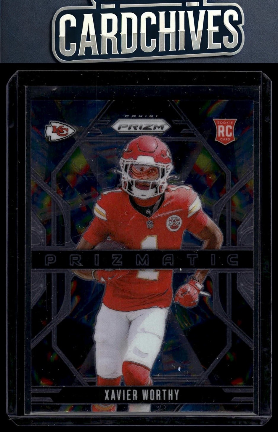 Xavier Worthy 2024 Panini Prizm #14 Prizmatic