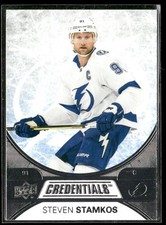 2021-22 Upper Deck Credentials #16 Steven Stamkos Tampa Bay Lightning Card