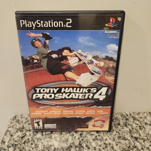 Tony Hawk's Pro Skater 4 PS2 Playstation 2 Complete With Manual Black Label