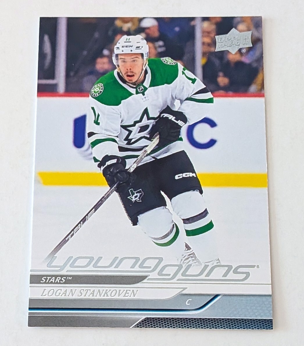 2024-25 Upper Deck Series 1 Hockey Young Guns #244 Logan Stankoven RC Dallas