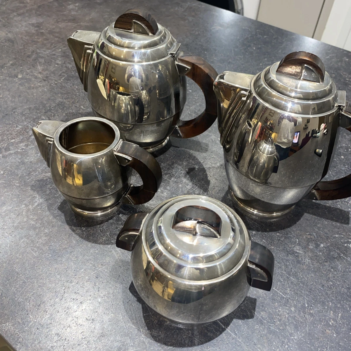 Ancien Légumier En Métal Argenté Ravinet D'Enfert N°1 – Vintage