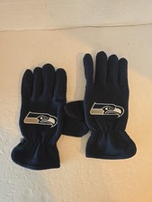 Seattle Seahawks Mens NFL Apparel Fleece Gloves Size XL