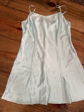 Victoria's Secret Lingerie - slip dress - pale blue - Medium
