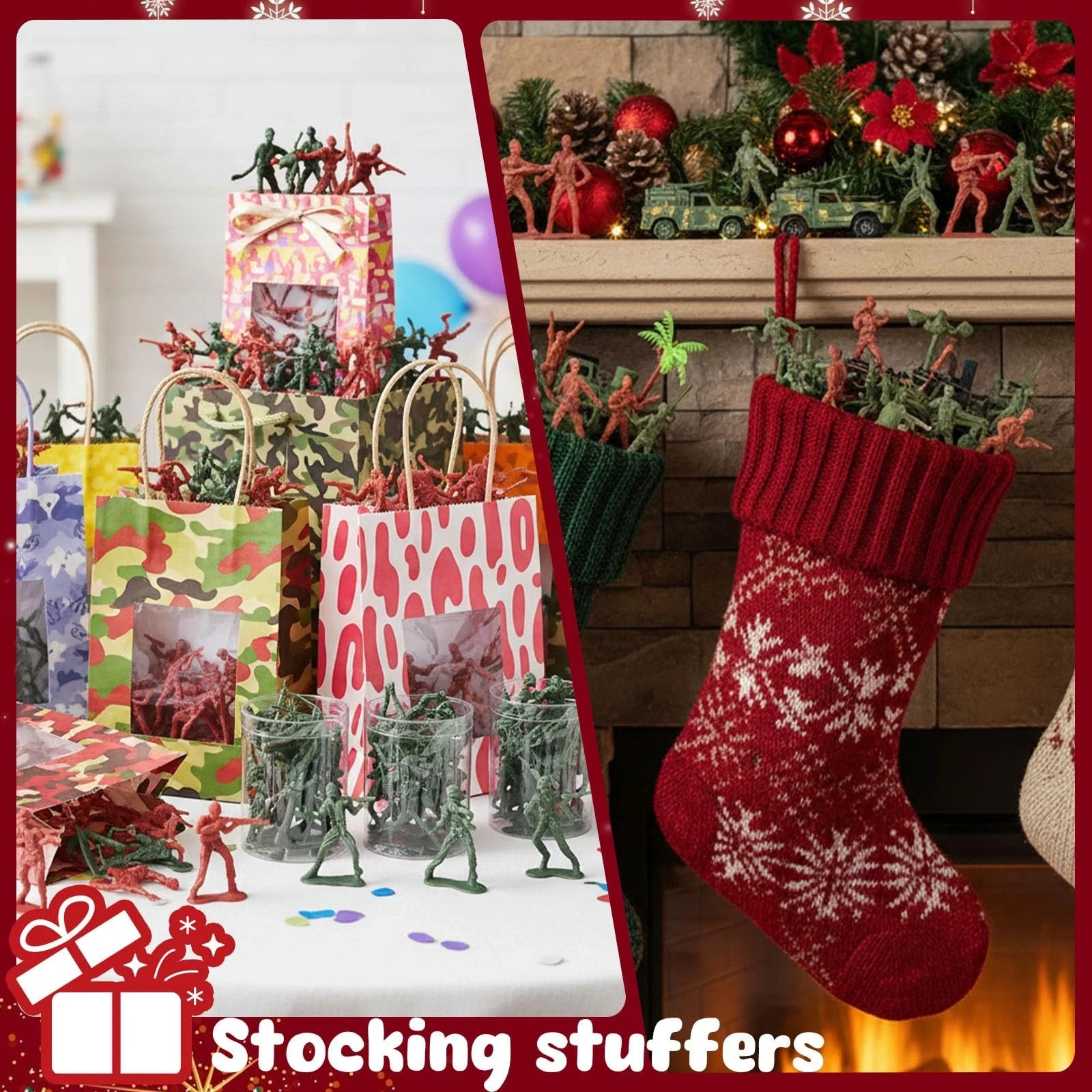 307 PCS Army Men Military Playset, Army Men Toys for Boys 8-12, Military Soldier