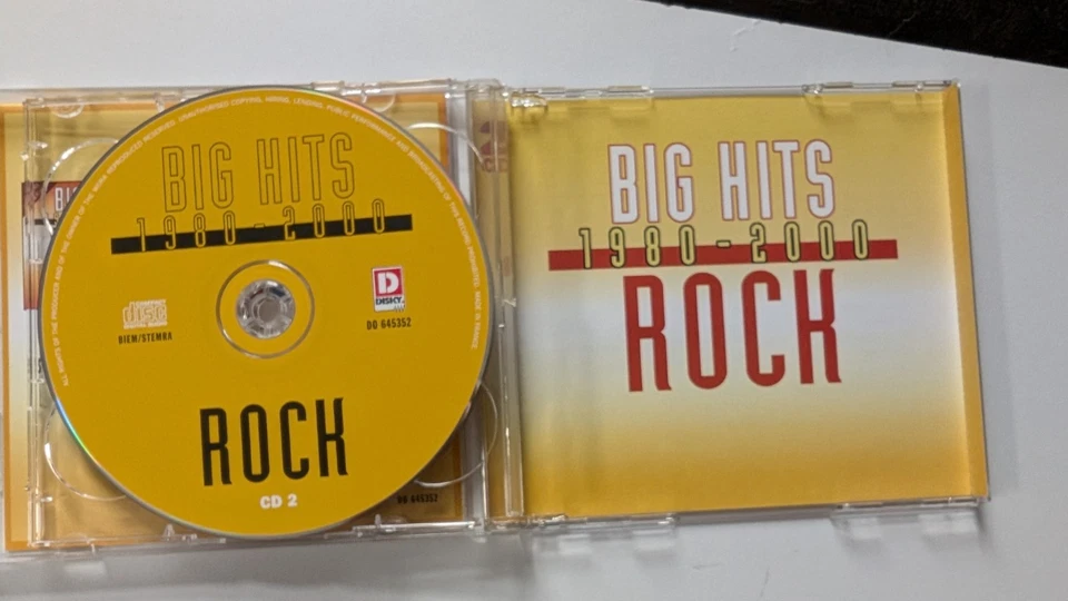 Big Hits 1980-2000 Rock - V.A. (2001) 2CD mit Uriah Heep, Whitesnake, Reamonn.. - Bild 4 von 4