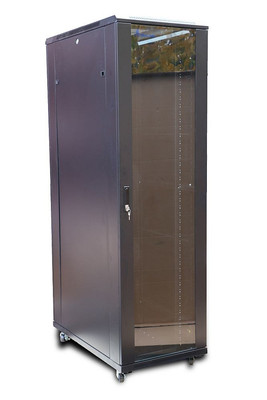 5903148914442 Extralink Rackmount-Schrank 42U 800x1000 Black stehend Extralink