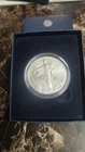 2015 W American Eagle One Ounce Silver Uncirculated Coin with COA & OGP