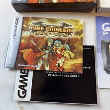 Fire Emblem: The Sacred Stones - Game Boy Advance (CIB, Tested) Complete