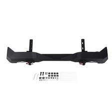 Rear Bumper Bar Steel With Led For 3rd Gen Toyota Tacoma 16-23 Bolt-on