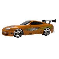 Jada Toys Fast Furious 1995 Toyota Supra RC Car Orange 97582 1:16 No Remote