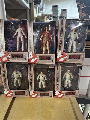 6x New Hasbro Ghostbusters Plasma Series Peter Egon Spengler Ray Winston Gozer