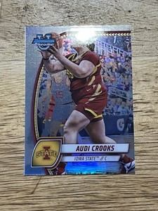 2024-25 Bowman Chrome U Audi Crooks 1st Bowman #9 Iowa State