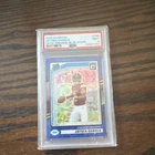 Jayden Daniels 2024 Panini Donruss Optic Blue Scope #389 Commanders PSA 9