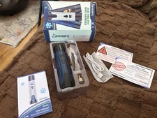 Electric Pet Nail Grinder,  Compact Cordless Rechargable w/ Light -Pain Free New