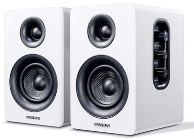Sanyun SW208 Bluetooth 5.0 Bookshelf Speakers 60W 3'' PC Gaming White