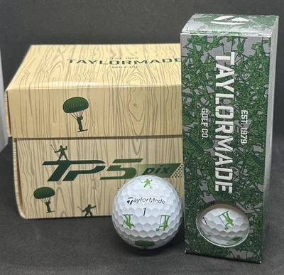 Taylormade TP5 PIX TOY SOLDIER Golf Balls, Limited, Rare, Collectable