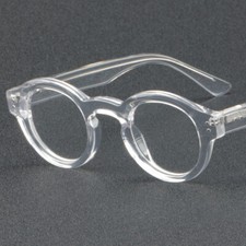 Acetate Retro Round Eyeglass frames Women Spectacles Brand Design Men Glasses