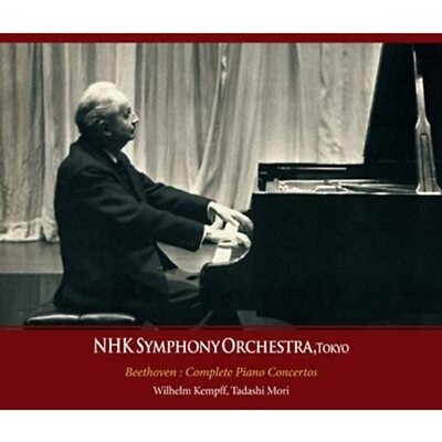 Wilhelm Kempff NHK Symphony Orchestra Beethoven Complete Piano Concertos 3-UHQCD