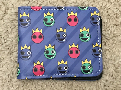 Childs Wallet Personalised Alien Blue Wallet Girls Boys Wallet Coin, (Lot2274)