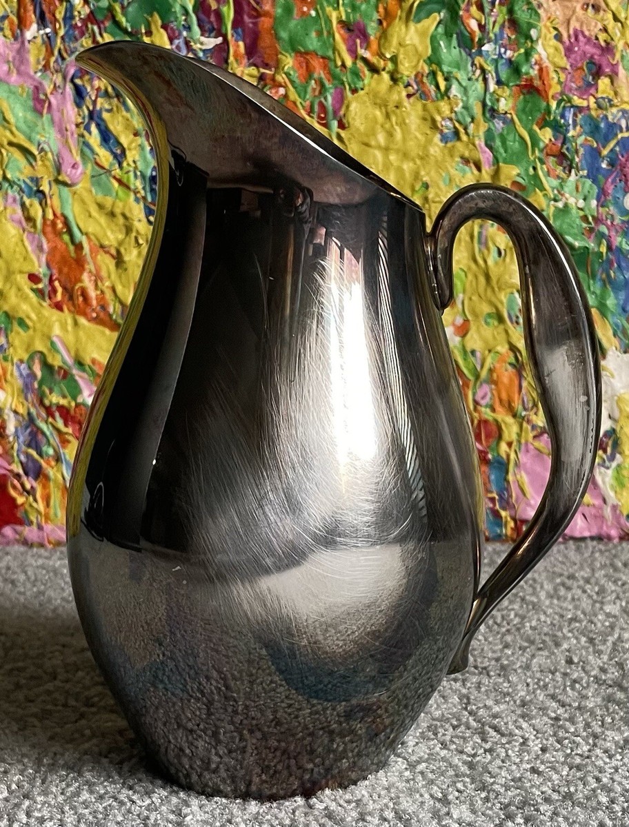 Reed & Barton 3 1/2 Pint Silver Plated Pitcher #5490 | eBay