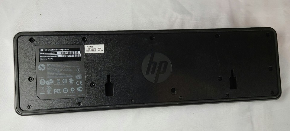 HP Ultraslim Docking Station B9 C87AA – Dockingstation Für EliteBook Folio 9470M, Schwarz