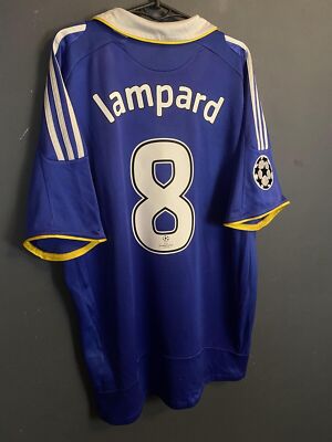  Chelsea FC ユニフォーム　2009 ランパード　4XL UEFA LAMPARD #8 MEN'S FC CHELSEA 2008/2009 SOCCER FOOTBALL SHIRT
