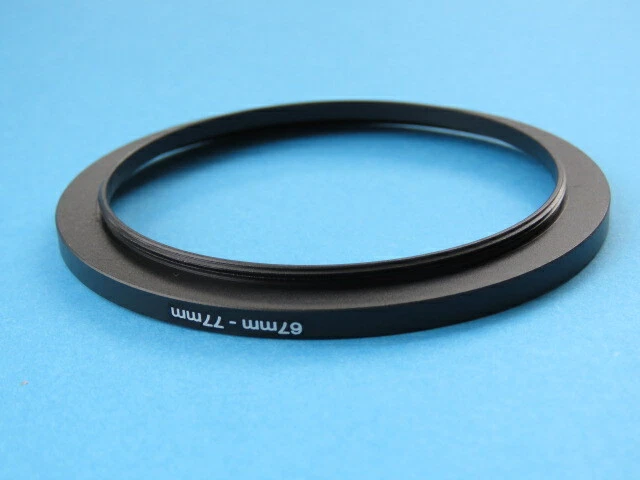 67mm to 77mm Step Up Step-Up Ring Camera Filter Adapter Ring 67-77mm - Image 2 of 2