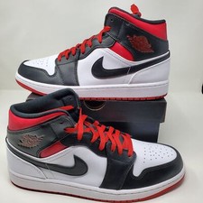 Jordan 1 Mid Gym Red Black Toe for Sale | Authenticity Guaranteed