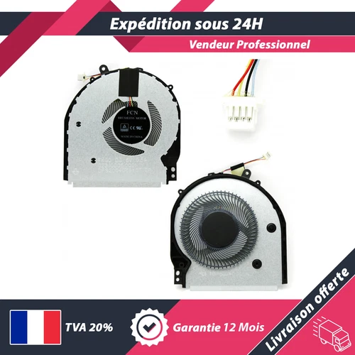 VENTILATEUR CPU FAN POUR HP PAVILION X360 14-CD000 L18221-001 L18222-001